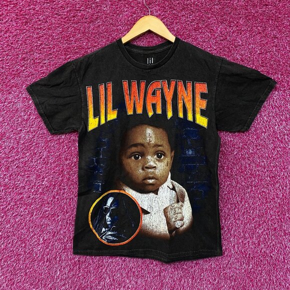 Lil Wayne The Carter III Baby Wayne Portrait T-Shirt Medium - Picture 1 of 5